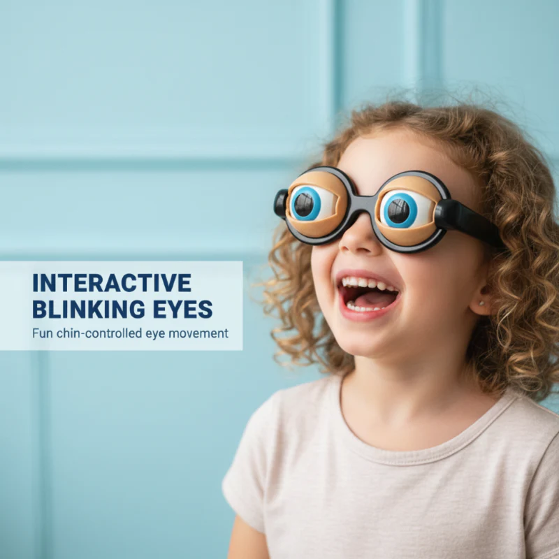 🔥CHRISTMAS SALE 50% OFF!!🏆Flash Sale💥Funny Glasses with Winking Eye Mechanism🥸 - Image 4