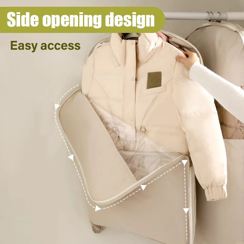 🔥LAST DAY PROMOTION - BUY 1 GET 1 FREE!!❤️🔥2025 Space Saving Hanging Garment Bag with Self Compression Zipper - Image 3