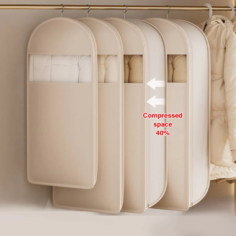 🔥LAST DAY PROMOTION - BUY 1 GET 1 FREE!!❤️🔥2025 Space Saving Hanging Garment Bag with Self Compression Zipper - Image 9