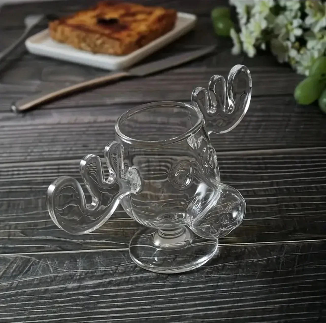 🎅Christmas Sale 50% OFF!!🎁Glass Reindeer Mug🦌✨ - Image 11
