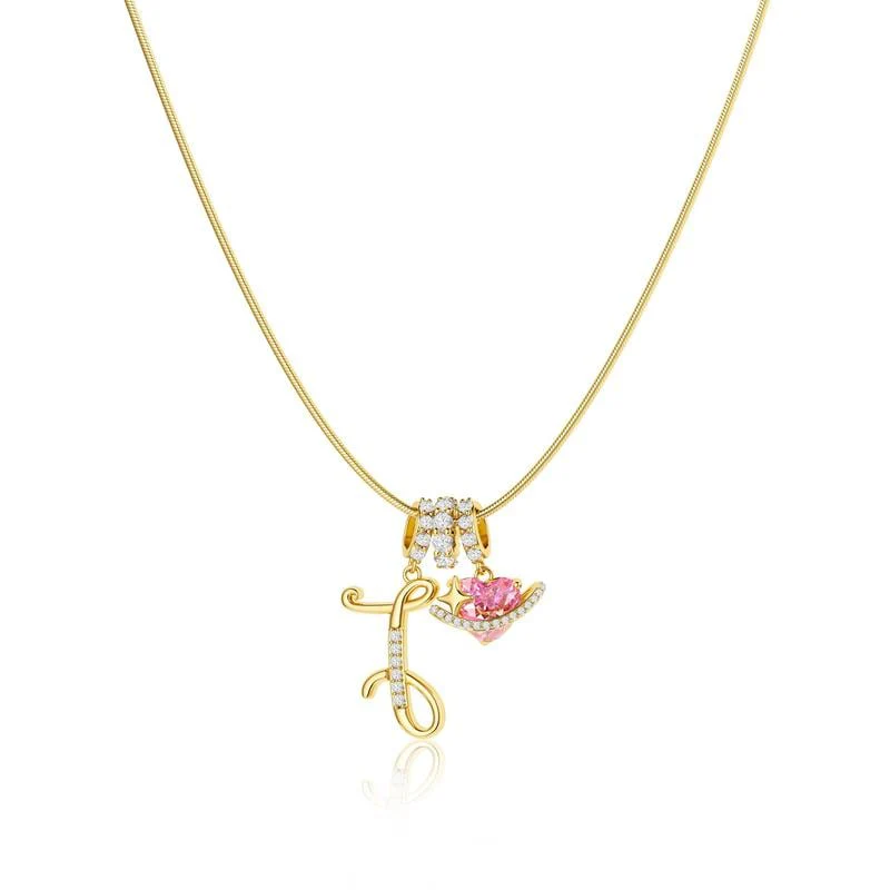 💖Last Day 49% OFF✨3-Layering Initial A-Z Letter Pendant Necklaces🎀 - Image 17