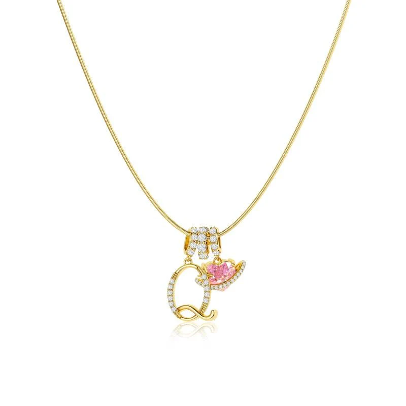💖Last Day 49% OFF✨3-Layering Initial A-Z Letter Pendant Necklaces🎀 - Image 24