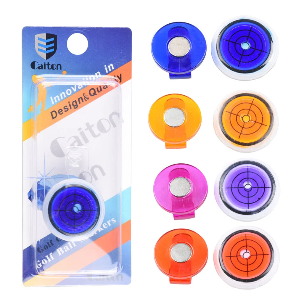 🔥Summer Hot Sale 49% OFF🔥(Golf trainer) Golf Ball Marker Round Cap Clip Mark with Level Function - Image 8