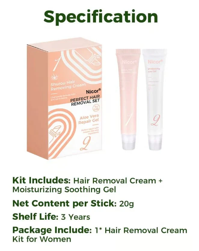 ⏰LAST DAY BUY 1 GET 1 FREE🤩Hair Removal Cream Kit for Women - Image 17