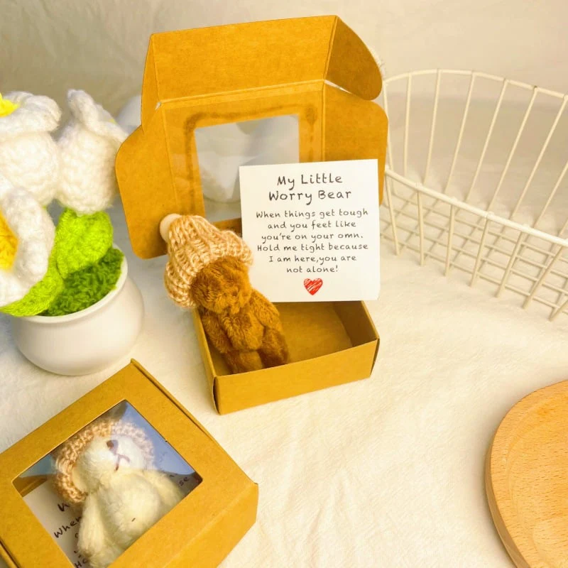 🎁BUY 1 GET 1 FREE!!✨Handmade Mini Plush Teddy Bear in Box - Image 7