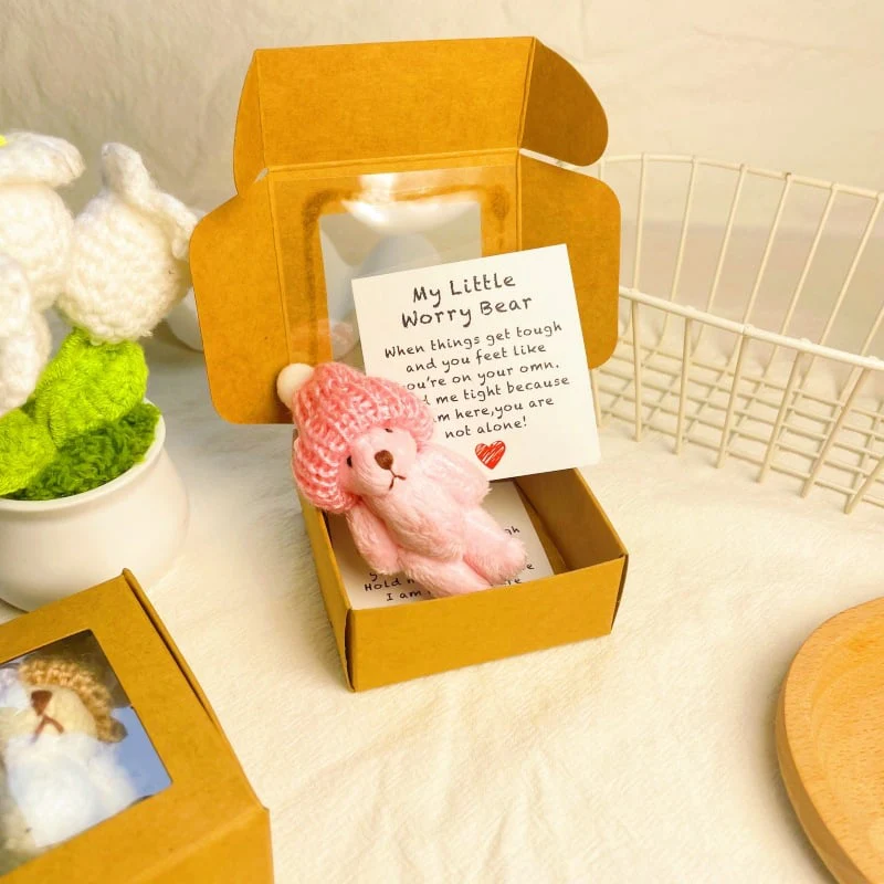 🎁BUY 1 GET 1 FREE!!✨Handmade Mini Plush Teddy Bear in Box - Image 9