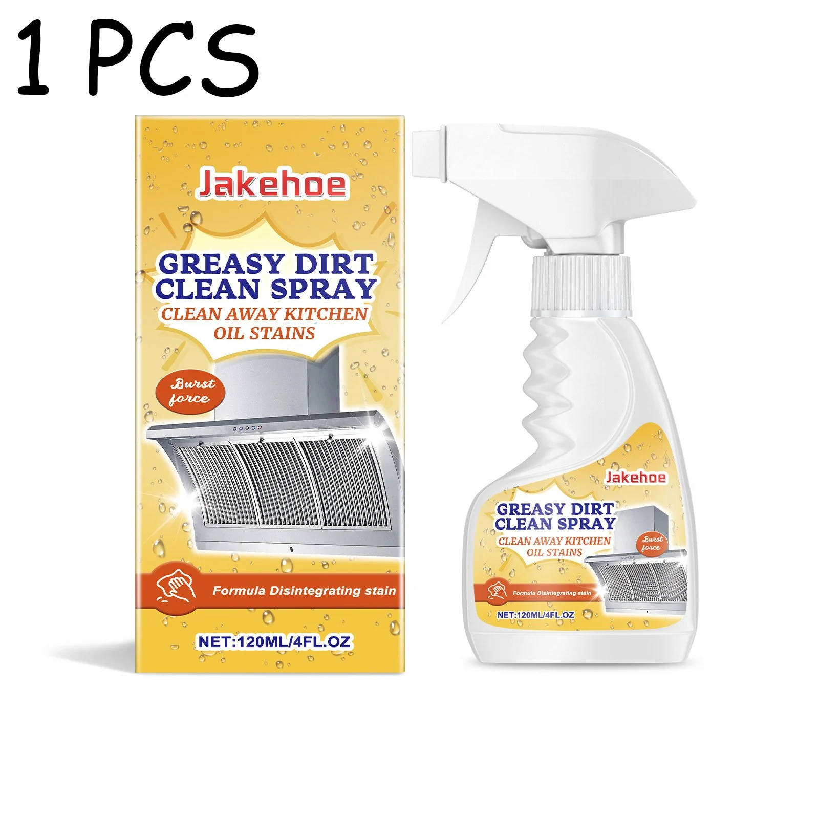 🎁LIMITED SALE BUY 2 GET 1 FREE!!✨Multi-Purpose Kitchen Heavy Oil Cleaner Spray🔥2025 Kitchen Hot Sale 🔥 - Image 4