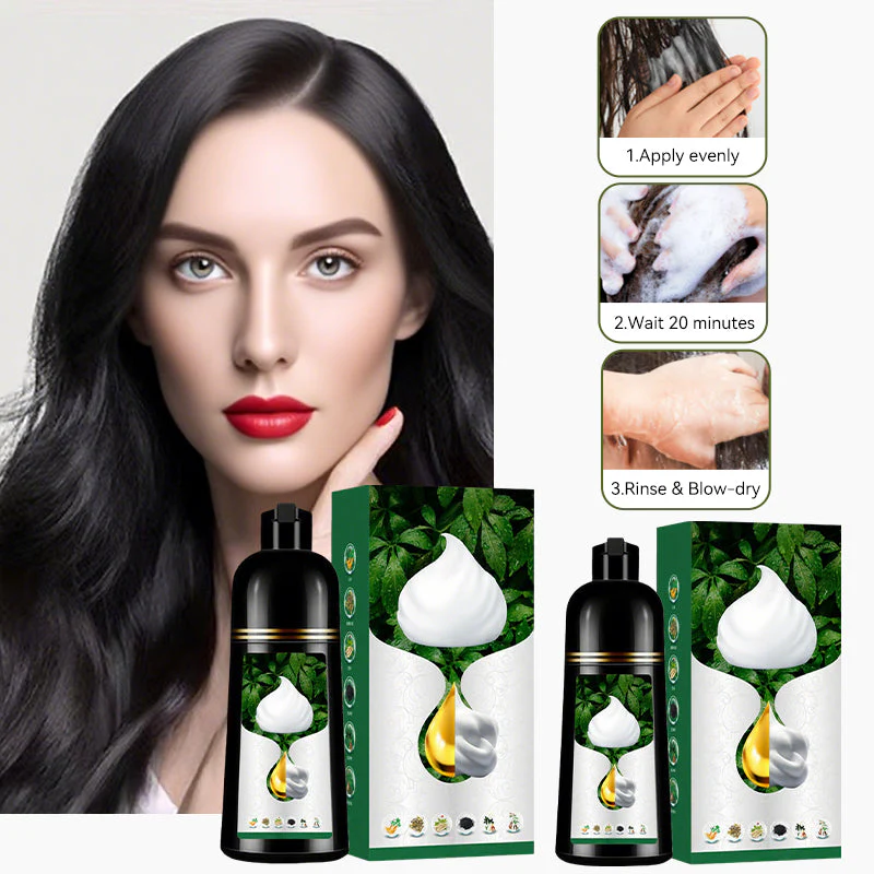 💖LAST DAY SALE 50% OFF🌿💁‍♀️MiracleMuse 3-in-1 Herbal Hair Dye - Perfect for Gray Coverage & Daily Color Care🧴 - Image 10