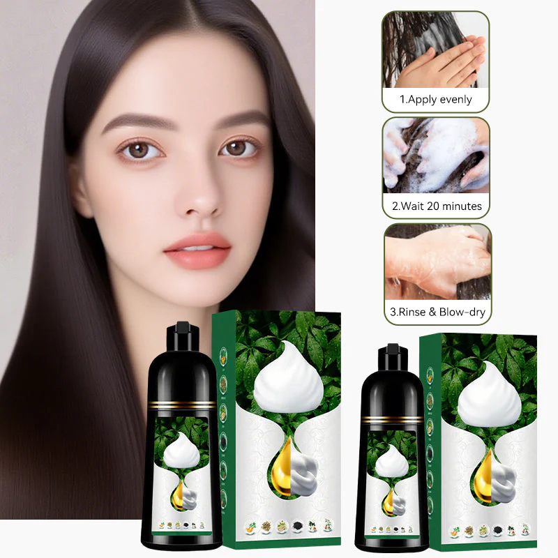 💖LAST DAY SALE 50% OFF🌿💁‍♀️MiracleMuse 3-in-1 Herbal Hair Dye - Perfect for Gray Coverage & Daily Color Care🧴 - Image 12