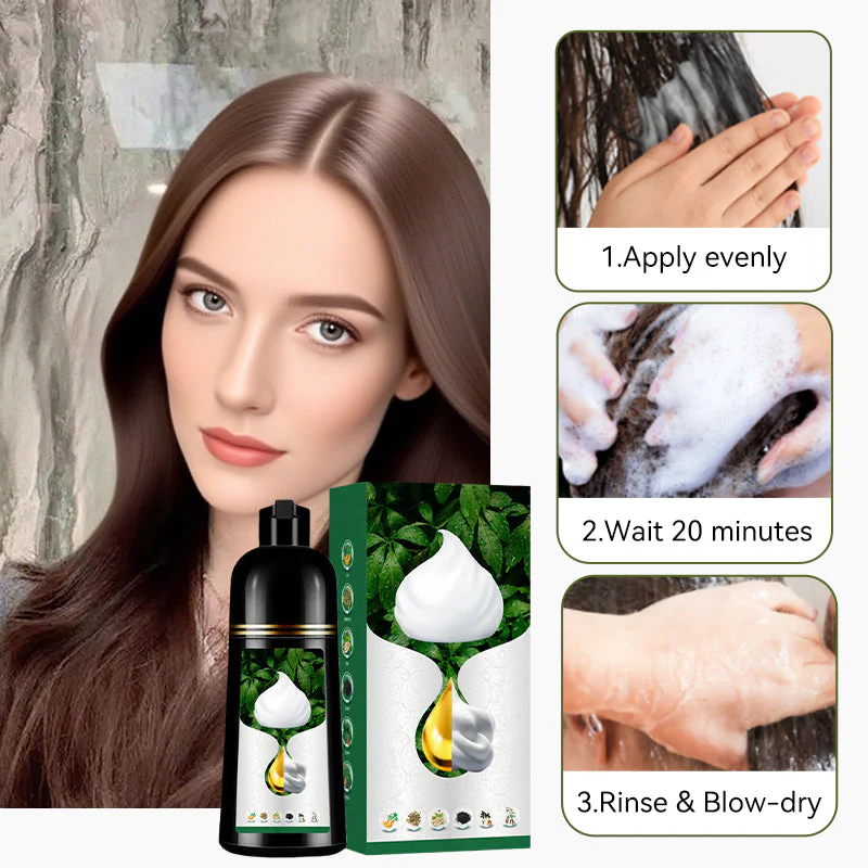 💖LAST DAY SALE 50% OFF🌿💁‍♀️MiracleMuse 3-in-1 Herbal Hair Dye - Perfect for Gray Coverage & Daily Color Care🧴 - Image 21