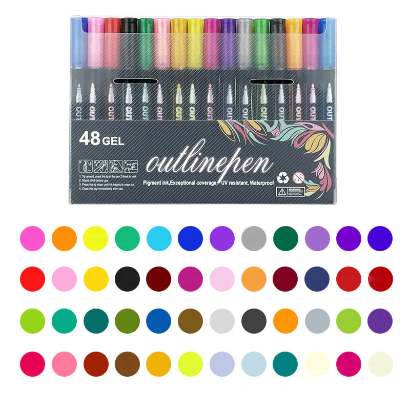 🎅Christmas Gift idea 49%OFF -🎁Coloring Lightstick Graffiti Highlighter Pens - Image 11