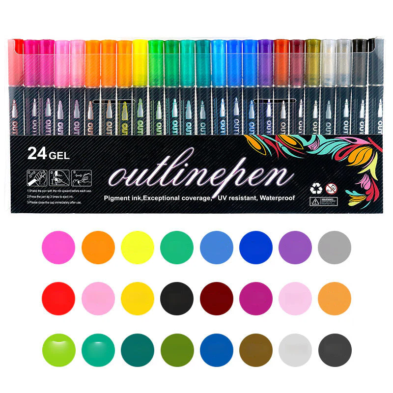 🎅Christmas Gift idea 49%OFF -🎁Coloring Lightstick Graffiti Highlighter Pens - Image 18