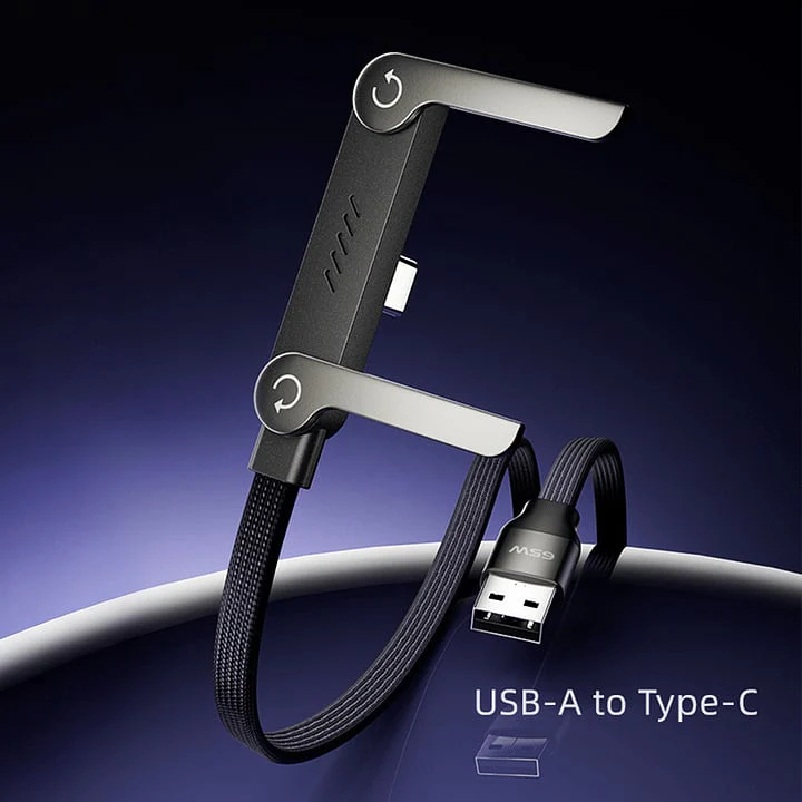 🏆LAST DAY BUY 1 GET 1 FREE!!⚡50K+ SOLD! Almost Gone-💥⚡Official Authorized | MFi-Certified Cables🔥 2-in-1 Invisible Holder Charger Cable - 240W Fast Charging Cord with Built-In Phone Stand - Image 14