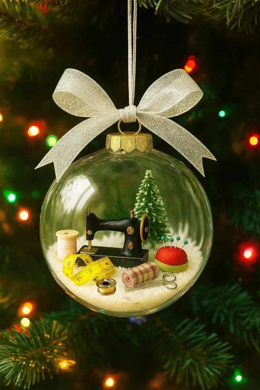 🔥Early Chrismas sale 49% off🔥🎄Holiday Sewing Snow Globe Ornament🎄 - Image 2