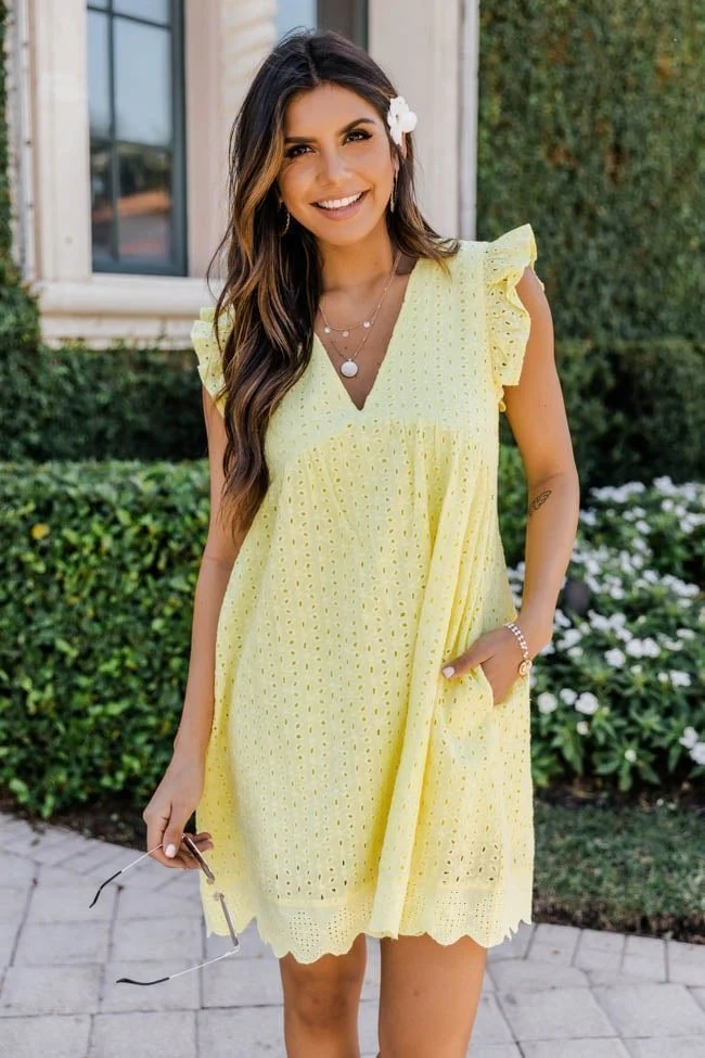 💖Hot Sales 49% OFF💖Women's V-neck Short-sleeved Hollow Lace Dress👗 - Image 6