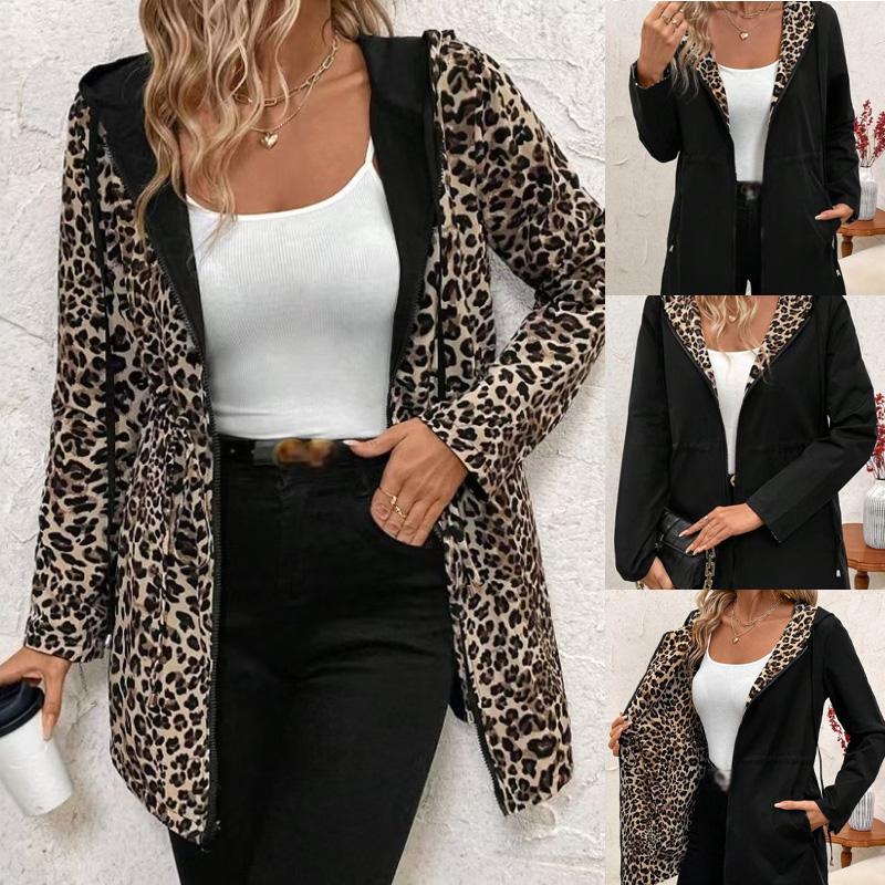 ✨New Styles✨Hooded double-faced leopard print coat - Image 2