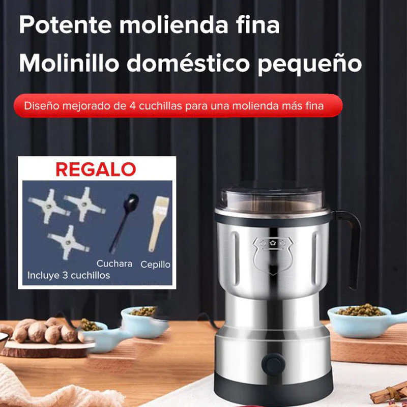 ⏳LAST DAY SALE 50% OFF🔪 Multifunctional Electric Grinder for Home Use – Fast Grinding, Adjustable Coarseness & Stainless Steel 🏠 - Image 2