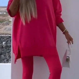 Hooded Sweatshirt & Jogger Leggings 2-Piece Set - Image 4
