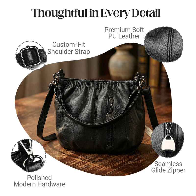 🥳2026 HOT SALE🥳💞50K+ SOLD!👝 🛍️Luxurious to Touch, Practical for Life. Soft Leather Shoulder Bag – NOW 50% OFF! 💼👜 - Image 4