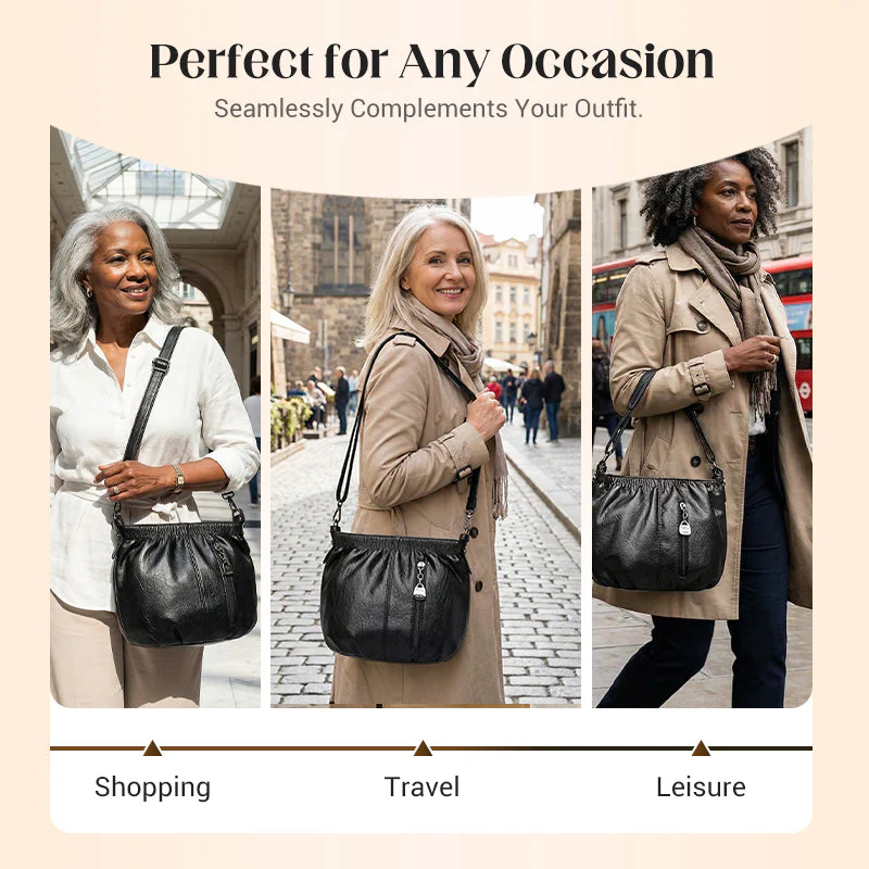 🥳2026 HOT SALE🥳💞50K+ SOLD!👝 🛍️Luxurious to Touch, Practical for Life. Soft Leather Shoulder Bag – NOW 50% OFF! 💼👜 - Image 7