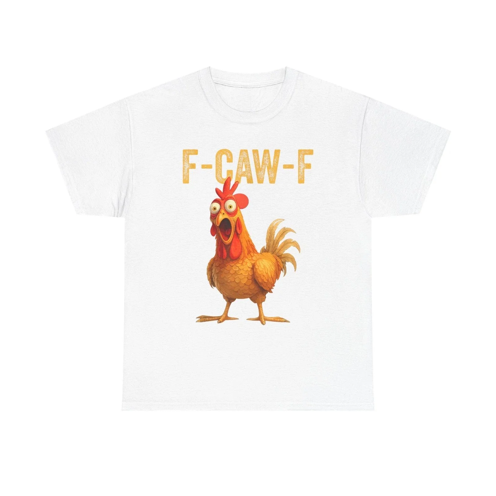 🔥LAST DAY SALE 50% OFF!!🐓F-Caw-F😍Humorous Chicken Pattern T-Shirt🖤 - Image 11
