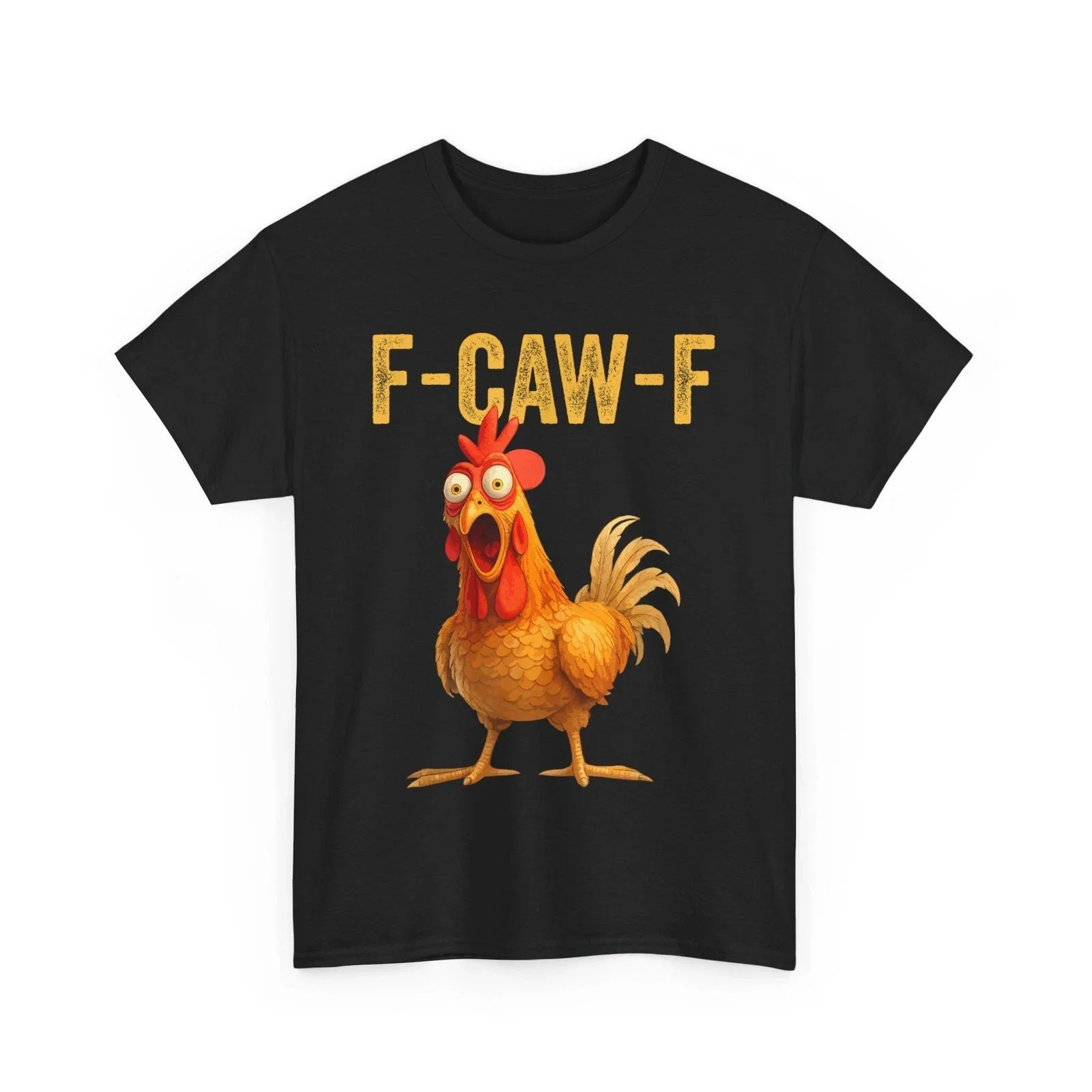 🔥LAST DAY SALE 50% OFF!!🐓F-Caw-F😍Humorous Chicken Pattern T-Shirt🖤 - Image 9