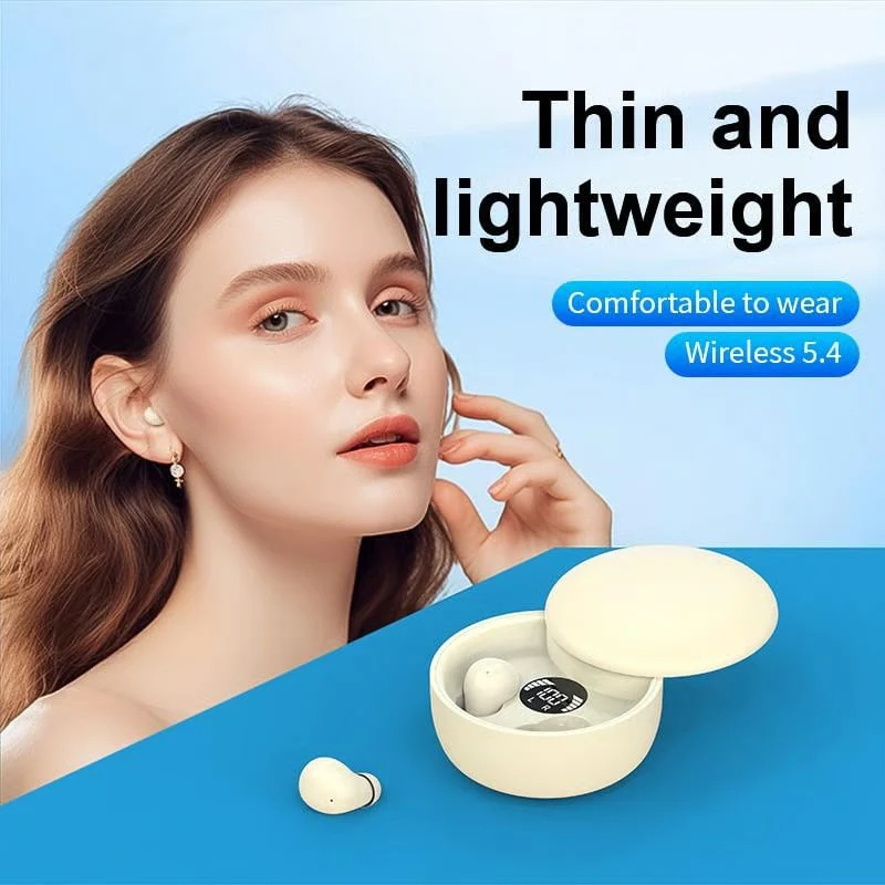🔥Surprise Price: £10.99!!🎄50K+ SOLD! 🎁✨Mini Invisible Headphones Bluetooth 5.4 True Wireless In-Ear Earphones🎧 - Image 6