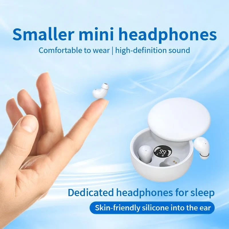 🔥Surprise Price: £10.99!!🎄50K+ SOLD! 🎁✨Mini Invisible Headphones Bluetooth 5.4 True Wireless In-Ear Earphones🎧 - Image 7