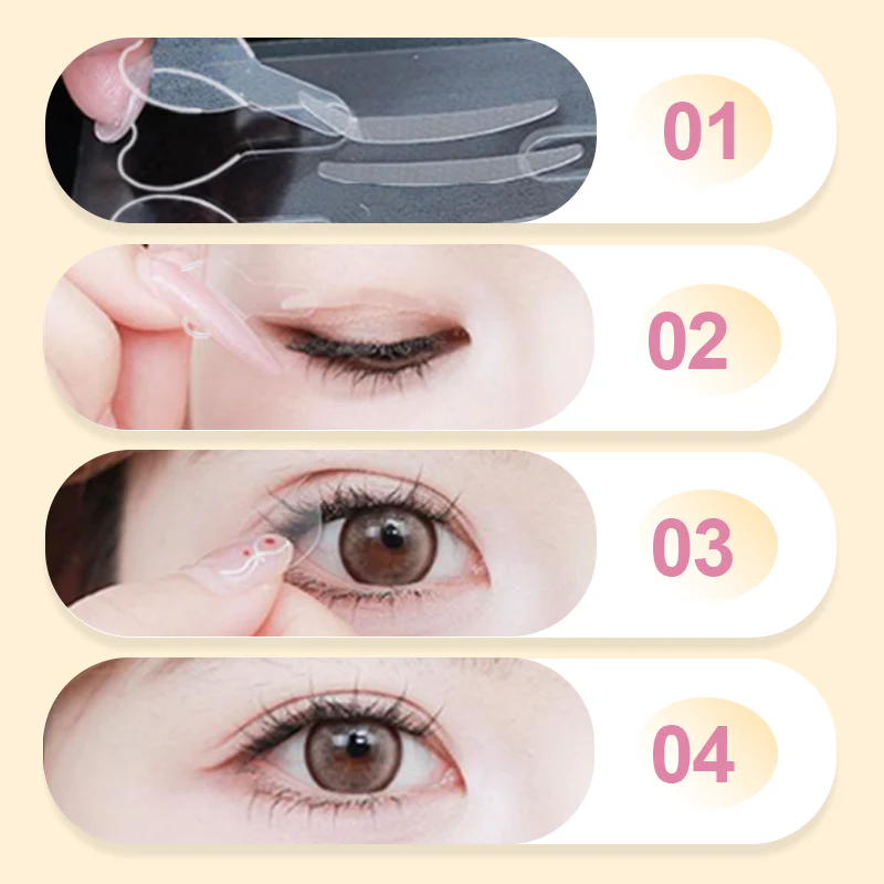 ✨Buy 1 Get 1 Free✨Invisible Strong Support Double Eyelid Tapes for Enlarging Eyes - Image 6