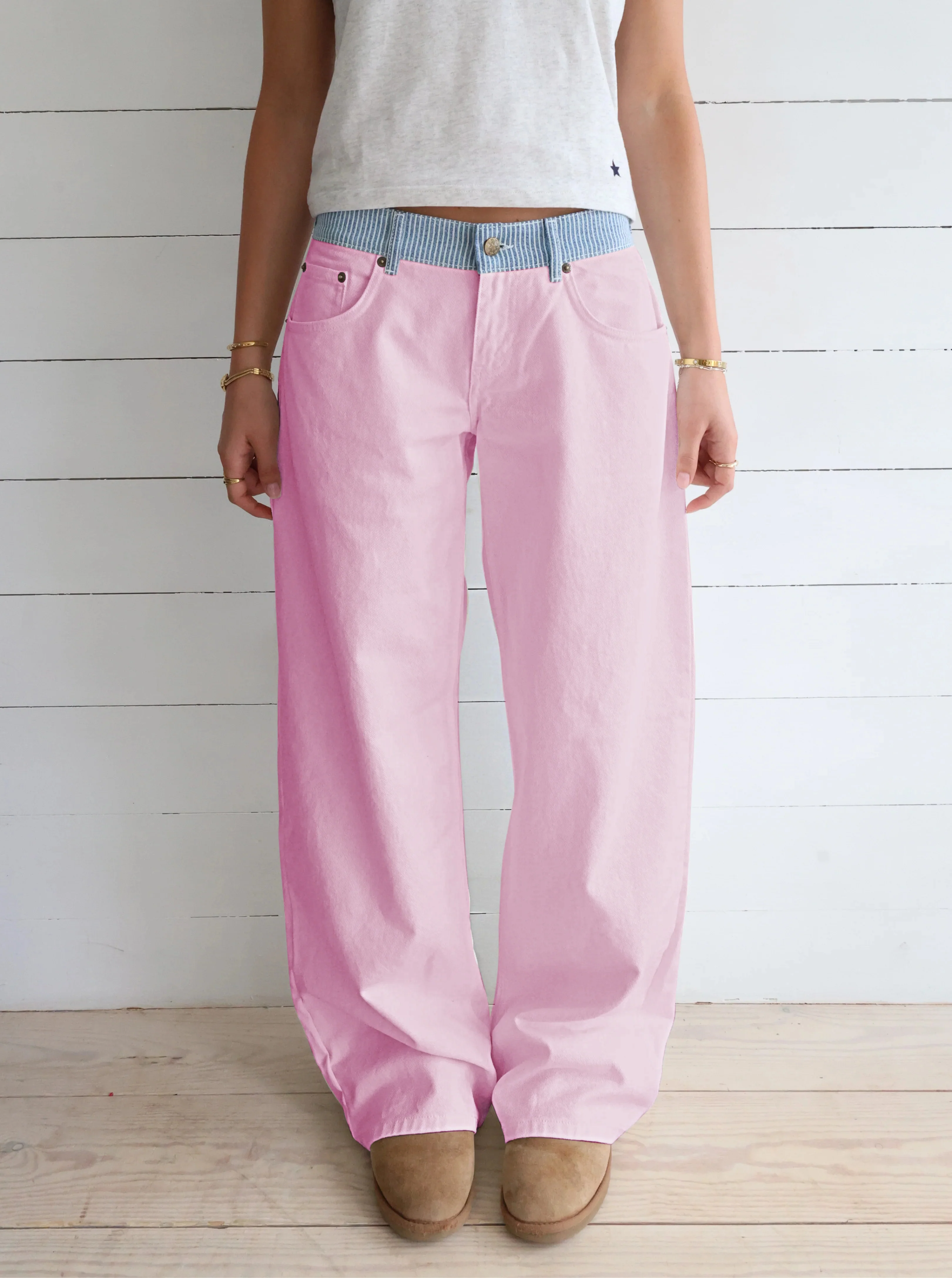 Jodie Adjustable Wide Leg Jeans (Buy 2 Free Shipping) - Image 10