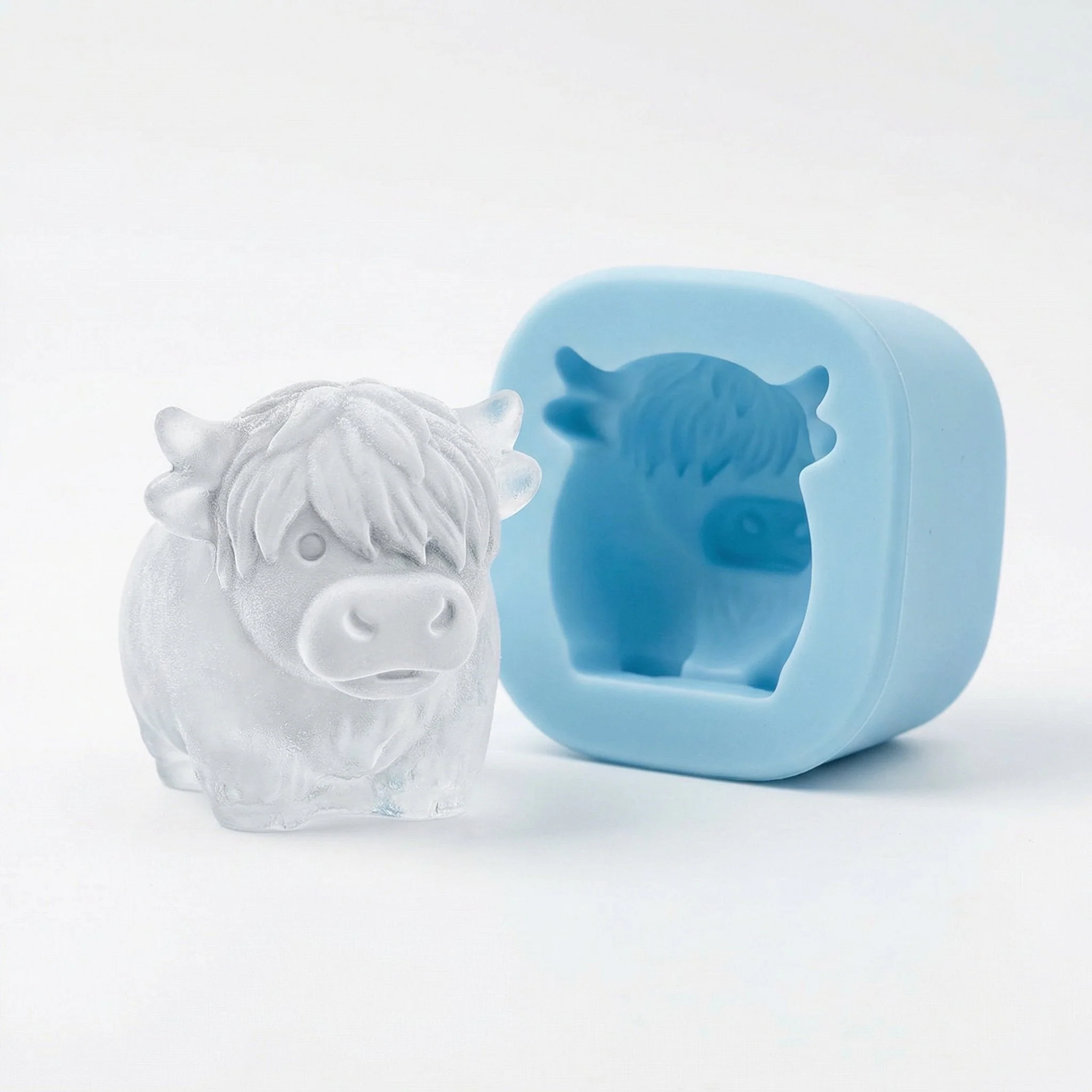 🐮 Mini Highland Cow Ice Cube Mold – Cute 3D Ice for Drinks, Parties & Gifts - Image 20