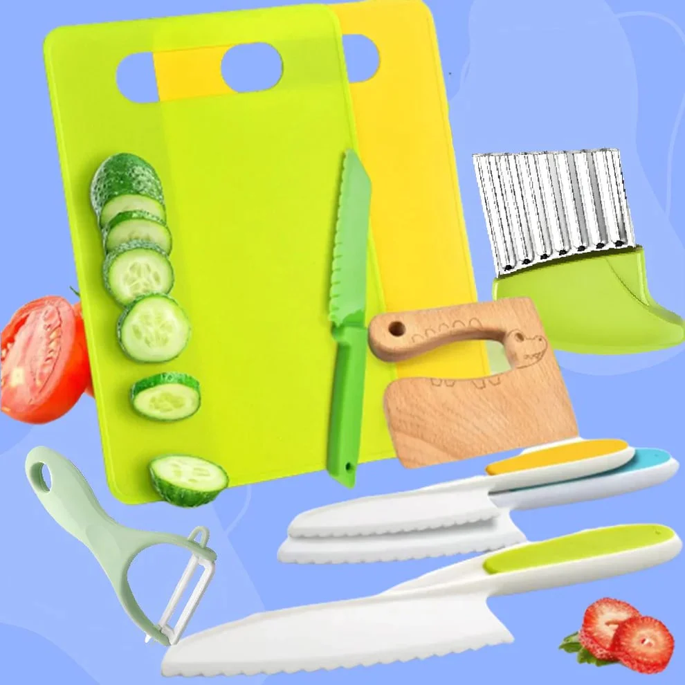 ⏳LAST DAY SALE 50% OFF!!🎁Montessori Kitchen Set for Kids (13 pcs) Make Cooking Fun, Safe & Easy! - Image 11