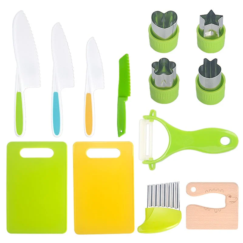 ⏳LAST DAY SALE 50% OFF!!🎁Montessori Kitchen Set for Kids (13 pcs) Make Cooking Fun, Safe & Easy! - Image 12