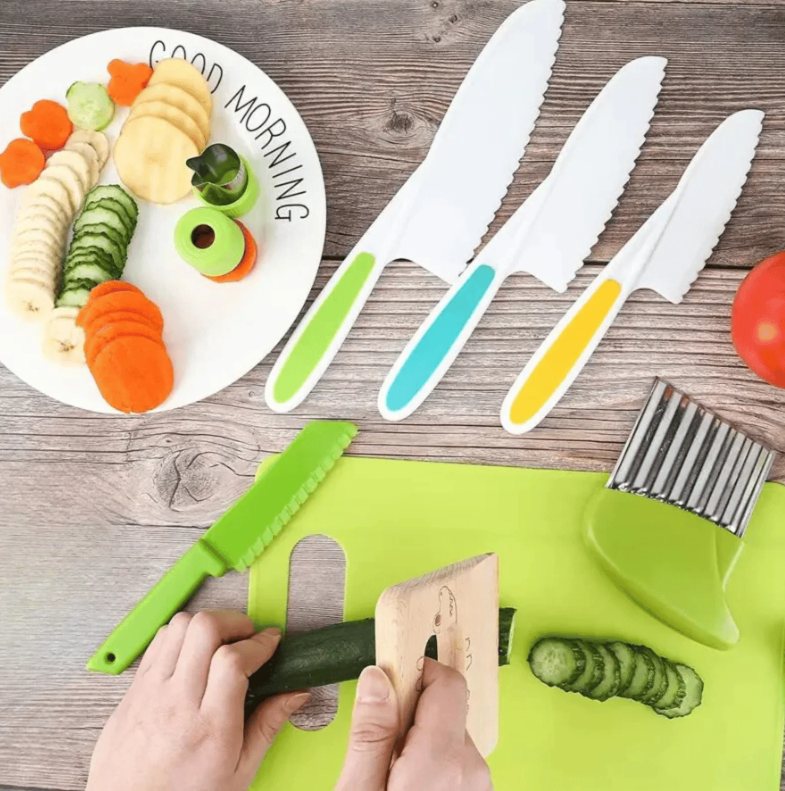 ⏳LAST DAY SALE 50% OFF!!🎁Montessori Kitchen Set for Kids (13 pcs) Make Cooking Fun, Safe & Easy! - Image 3