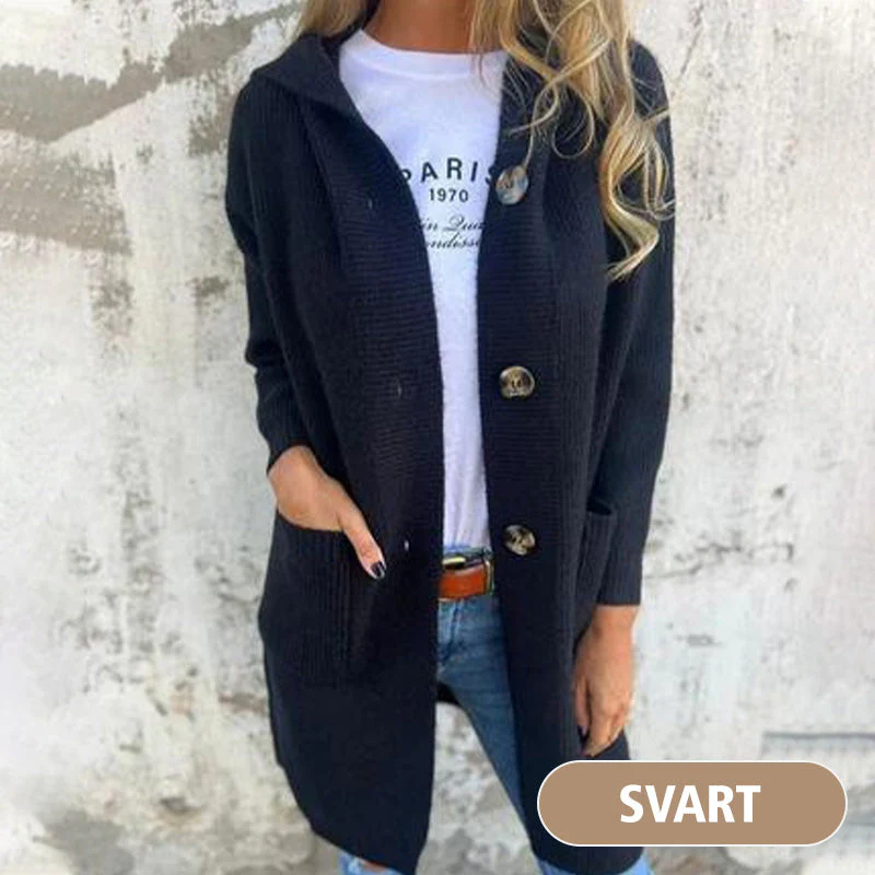 🔥LAST DAY SALE 50% OFF🔥Women's Button-Down Hooded Cardigan - Image 12