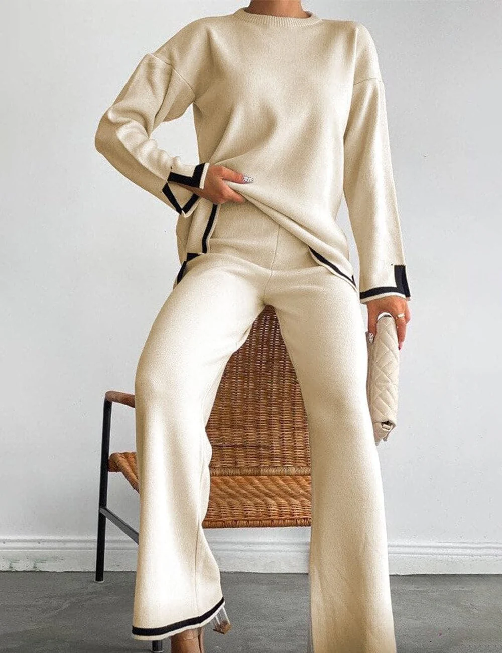 💕The Perfect Classy Elastic Knit Lounge Set - Image 15