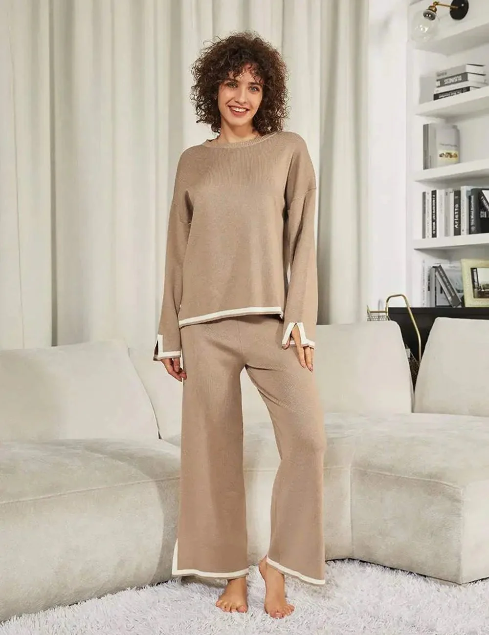 💕The Perfect Classy Elastic Knit Lounge Set - Image 20