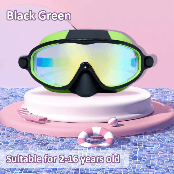 🔥LIMITED SALE 50% OFF!!🏆#1 Bestselling🏊♀️HD children's large frame waterproof and anti-fog swimming goggles - Image 10