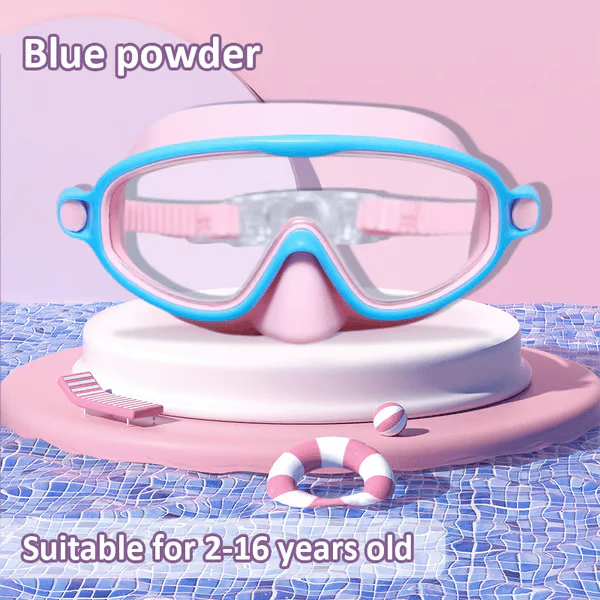 🔥LIMITED SALE 50% OFF!!🏆#1 Bestselling🏊♀️HD children's large frame waterproof and anti-fog swimming goggles - Image 13