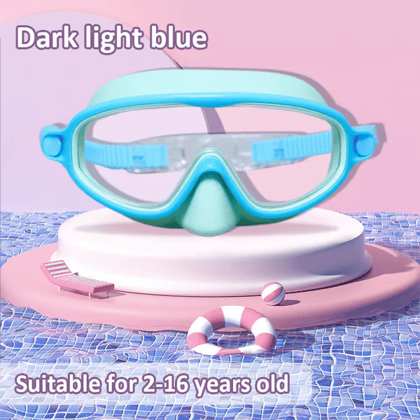 🔥LIMITED SALE 50% OFF!!🏆#1 Bestselling🏊♀️HD children's large frame waterproof and anti-fog swimming goggles - Image 14