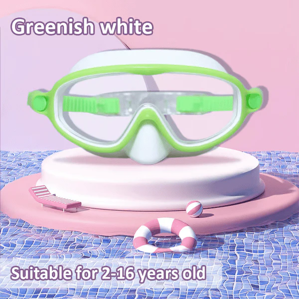 🔥LIMITED SALE 50% OFF!!🏆#1 Bestselling🏊♀️HD children's large frame waterproof and anti-fog swimming goggles - Image 16