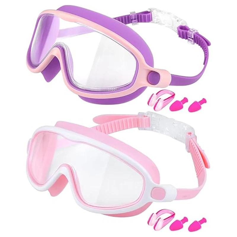 🔥LIMITED SALE 50% OFF!!🏆#1 Bestselling🏊♀️HD children's large frame waterproof and anti-fog swimming goggles - Image 17