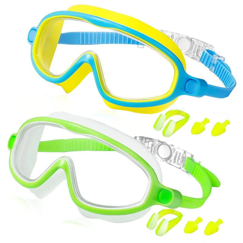 🔥LIMITED SALE 50% OFF!!🏆#1 Bestselling🏊♀️HD children's large frame waterproof and anti-fog swimming goggles - Image 18