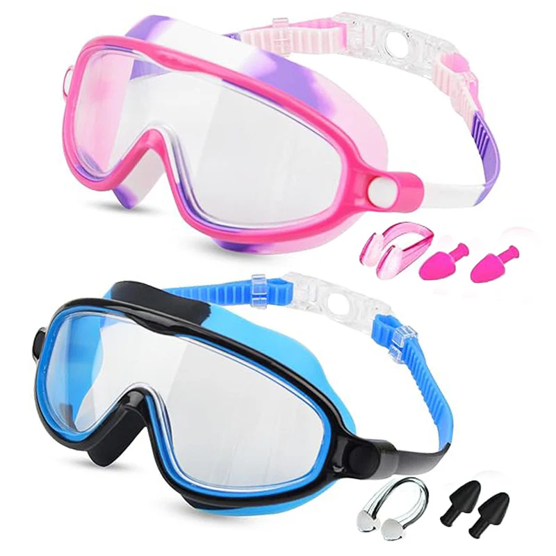 🔥LIMITED SALE 50% OFF!!🏆#1 Bestselling🏊♀️HD children's large frame waterproof and anti-fog swimming goggles - Image 19