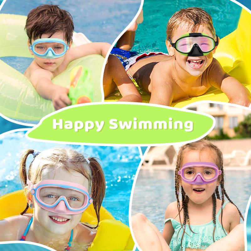 🔥LIMITED SALE 50% OFF!!🏆#1 Bestselling🏊♀️HD children's large frame waterproof and anti-fog swimming goggles - Image 3