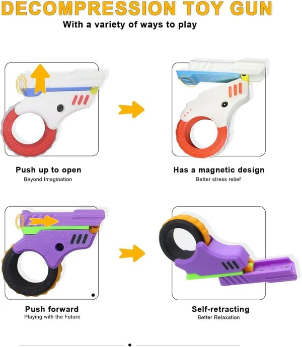 🔥HOT SALE 49% OFF😎Fidget Slider 3D Printed Fidget Toy Gadget - Image 3