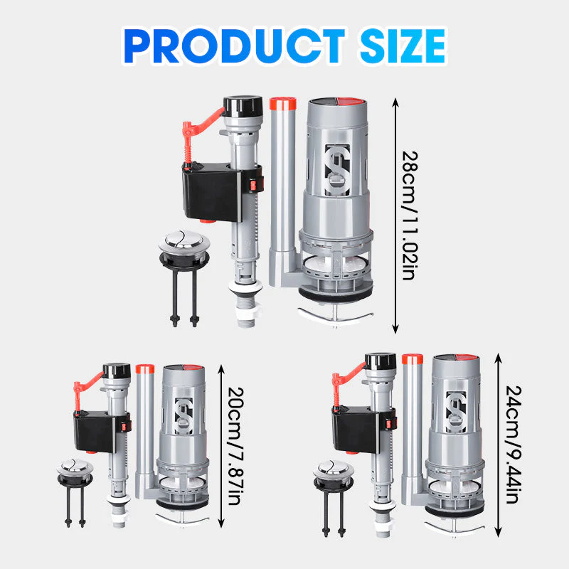 Leak-Proof Toilet Tank Accessories Set - Image 8