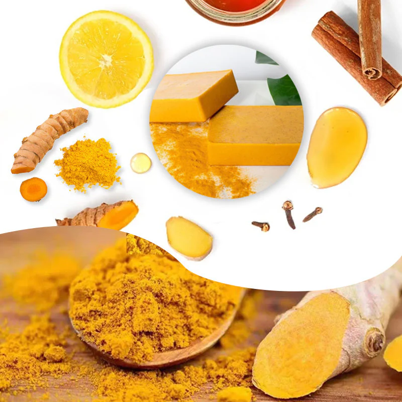 🔥LAST DAY SPECIAL PRICE: ￡5.99!!🏆 #1 Bestselling🧼Lemon Turmeric & Kojic Acid Soap Bars - Image 2