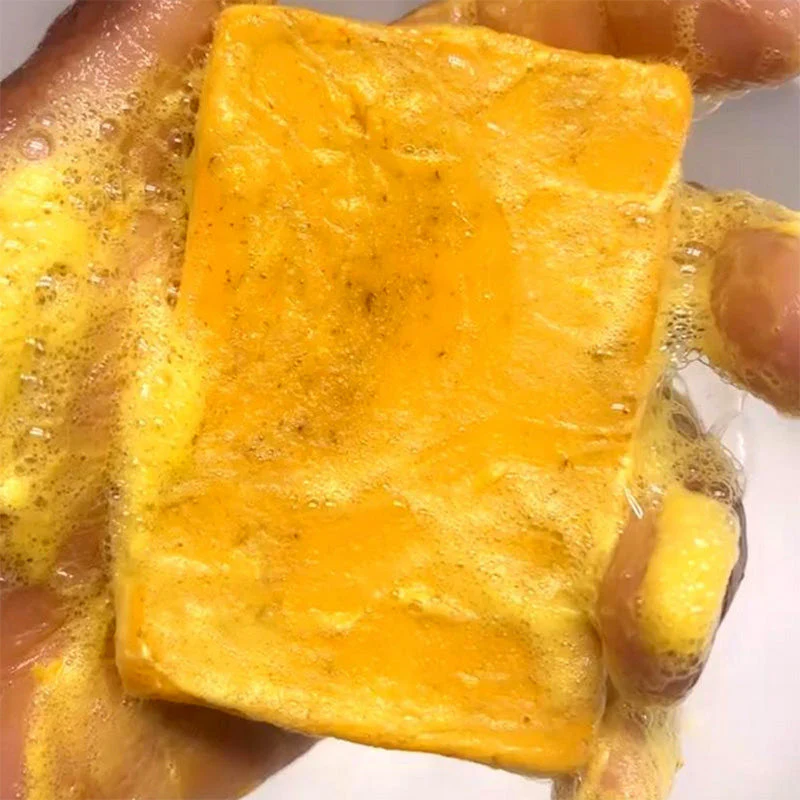 🔥LAST DAY SPECIAL PRICE: ￡5.99!!🏆 #1 Bestselling🧼Lemon Turmeric & Kojic Acid Soap Bars - Image 4