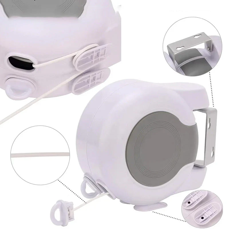 ⏳LAST DAY SALE 70% OFF🔥Invisible retractable clothesline with double line - Image 7